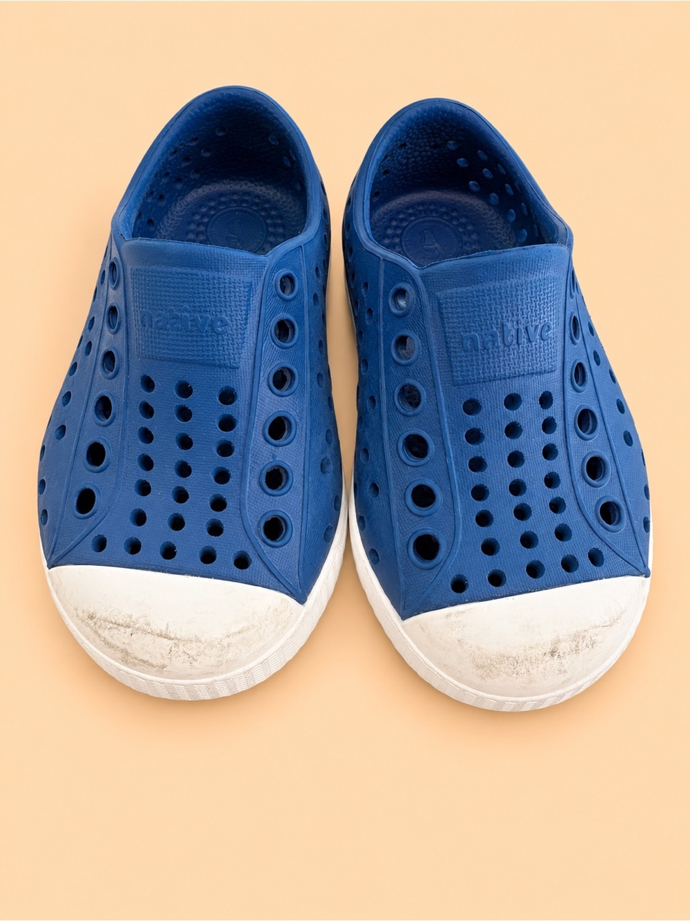 🐻 NATIVE JEFFERSON BLUE TODDLER SHOES